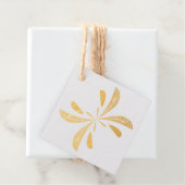 Eenvoudig Abstract vluchtplatform voor vlinders Bedankjes Labels (Met doos)