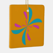 Eenvoudig Abstract vluchtplatform voor vlinders Keramisch Ornament (Rechts)