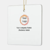 eenvoudig add your logo gold sociale website keramisch ornament (Links)