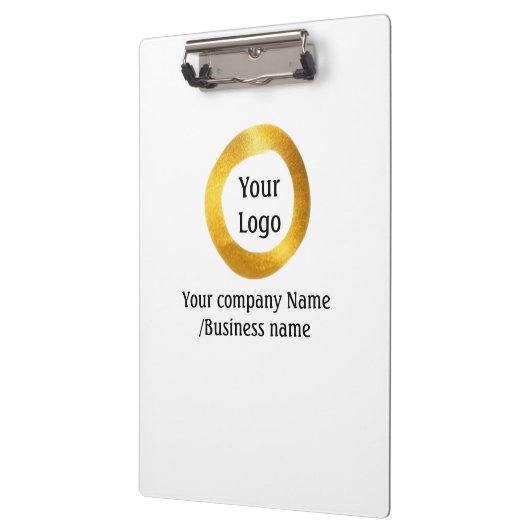 eenvoudig add your logo gold sociale website klembord (Links)