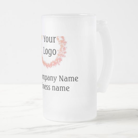 eenvoudig add your logo gold sociale website matglas bierpul (Voorkant rechts)