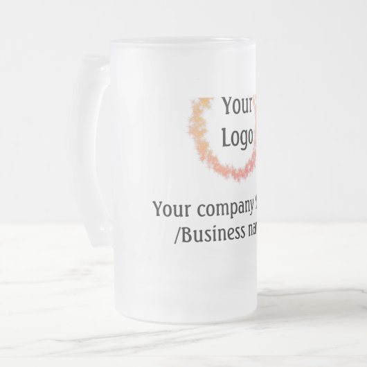 eenvoudig add your logo gold sociale website matglas bierpul (Voorkant links)