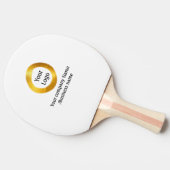 eenvoudig add your logo gold sociale website tafeltennisbatje (Zijkant)