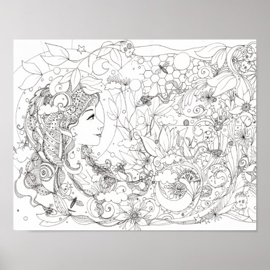 Eenvoudig afdrukken in poster (Voorkant)