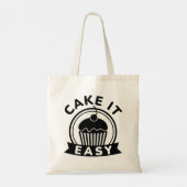 Eenvoudig afsluiten tote bag (Achterkant)