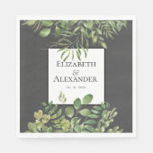 Eenvoudig afstoten, weddenschappen ontvangen servet (Voorkant)