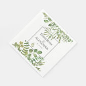 Eenvoudig afstoten, weddenschappen ontvangen servet (Hoek)