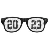 Eenvoudig Afstuderen 2025 Party Retro Zonnebril (Voorkant)