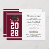 Eenvoudig Afstuderen 2025 Script Afstudeerder Part Kaart (Voorkant / Achterkant)