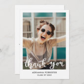 Eenvoudig Afstuderen Bedankt Script Afstudeerder F (Voorkant / Achterkant)