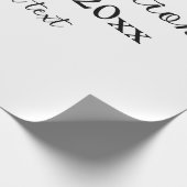 Eenvoudig afstuderen felicitaties Minimale add cla Cadeaupapier (Hoek)