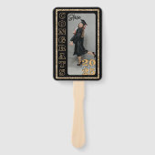 Eenvoudig Afstuderen Foto Hand Fan Custom Afstudee Handwaaier (Voorkant)