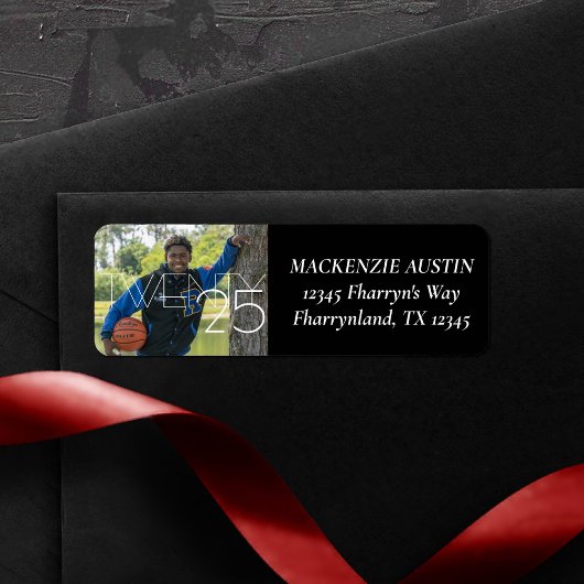 Eenvoudig Afstuderen | Modern foto-adres Afstudeer Etiket