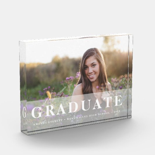 Eenvoudig Afstuderen overlay Fotoblokken (Links)