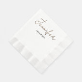 Eenvoudig Afstuderen Servet (Hoek)