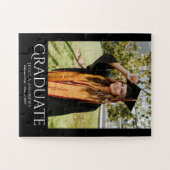 Eenvoudig Afstuderen Stijlvolle Modern Afstuderen Legpuzzel (Horizontaal)