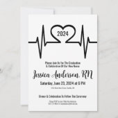 Eenvoudig Afstuderen voor medische verpleegschool Kaart (Voorkant)