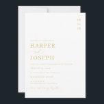 Eenvoudig alles-in-één bruiloft uitnodigingen met<br><div class="desc">Ontdek de perfecte mix van elegantie en modern gemak met onze Simple All-In-One Wedding Invitation. Met een strak, minimalistisch design, stralen deze uitnodigingen een tijdloze charme uit die zowel klassieke als hedendaagse huwelijksthema's aanvult. Deze kaart integreert een praktische QR-code, waardoor gasten eenvoudig naar RSVP online worden geleid. Ideaal voor koppels...</div>