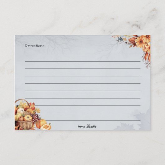 Eenvoudig als Pie Basic Recept Kaart (Achterkant)