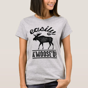 Eenvoudig A'Moose'D T-shirt