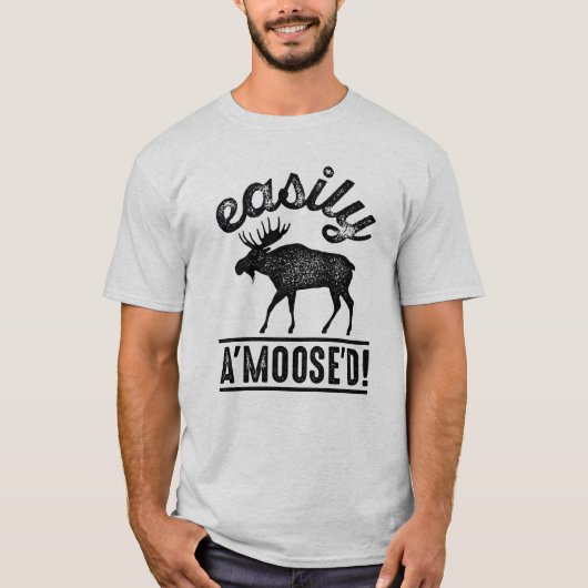 Eenvoudig A'Moose'D T-shirt (Voorkant)