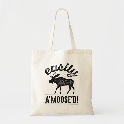 Eenvoudig A'Moose'D Tote Bag (Voorkant)