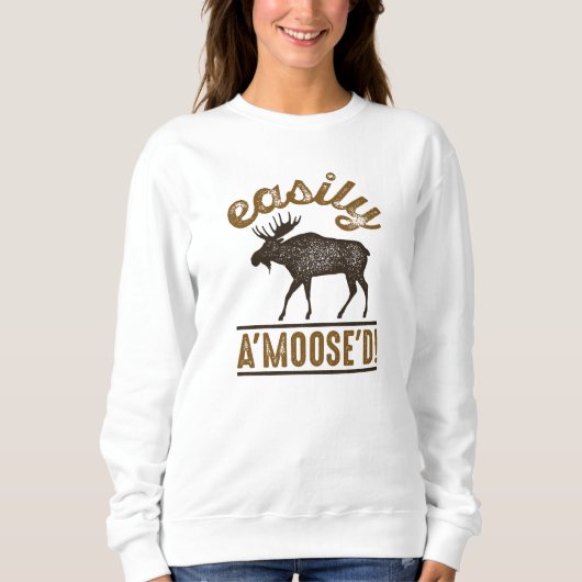 Eenvoudig A'Moose'D Trui (Voorkant)
