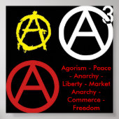 Eenvoudig Anarchy-Poster Poster (Voorkant)