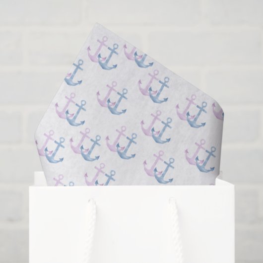 Eenvoudig Anchor Duo! Tissuepapier (Cadeauzakje)