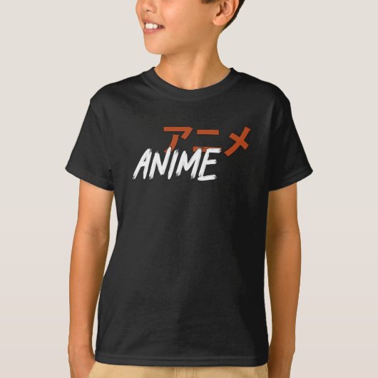 Eenvoudig Anime Lover-ontwerp T-shirt (Voorkant)