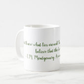 Eenvoudig-Anne van Groene Gables Koffiemok (Voorkant links)