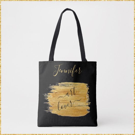 Eenvoudig art Lover Minimal Design Tote Bag