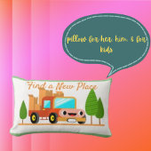 Eenvoudig autowiel Kleine auto lumbale kussen