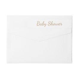 Eenvoudig Baby shower