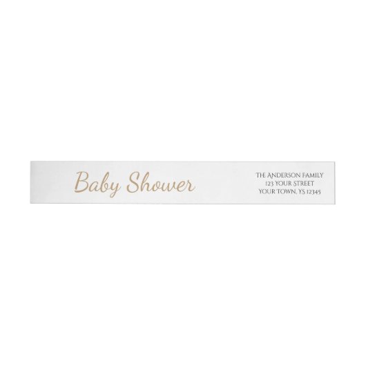 Eenvoudig Baby shower (Individueel)
