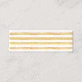 Eenvoudig Baby shower Boeken voor baby aanvraagkaa Mini Visitekaartje (Achterkant)