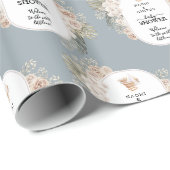 Eenvoudig Baby shower Cadeaupapier (Rol Hoek)