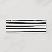 Eenvoudig Baby shower luier loterij ticket (Achterkant)