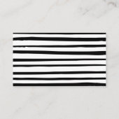 Eenvoudig Baby shower luier loterij ticket Informatiekaartje (Achterkant)