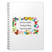Eenvoudig babysitten notitieboek (Voorkant)