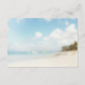 Eenvoudig batchhuwelijk informatiekaartje (Achterkant)