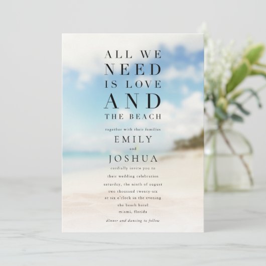 Eenvoudig batchhuwelijk kaart (Staand voorkant)