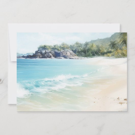 Eenvoudig batchhuwelijk save the date (Achterkant)