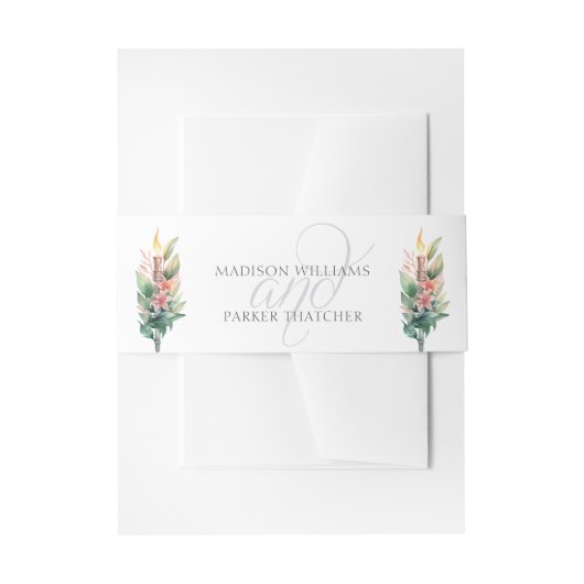 Eenvoudig batchhuwelijk uitnodigingen wikkel (Voorkant Voorbeeld)