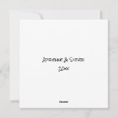 Eenvoudig Be Mine Open Rode Hart Valentijnsdag Kaa Feestdagenkaart (Achterkant)