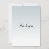 Eenvoudig bedankje. kaart (Voorkant)