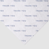 Eenvoudig bedankt beige Blue Packaging Business Tissuepapier (Detail)