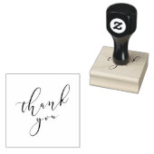 Eenvoudig bedankt dat je de rubberstempel hebt ged (Gestempeld)