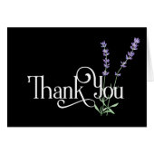 Eenvoudig bedankt voor uw ontwerp met de Lavendar  (Voorkant Horizontaal)