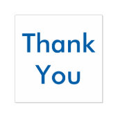 Eenvoudig bedrijf bedankt  zelfinktende stempel (Design)